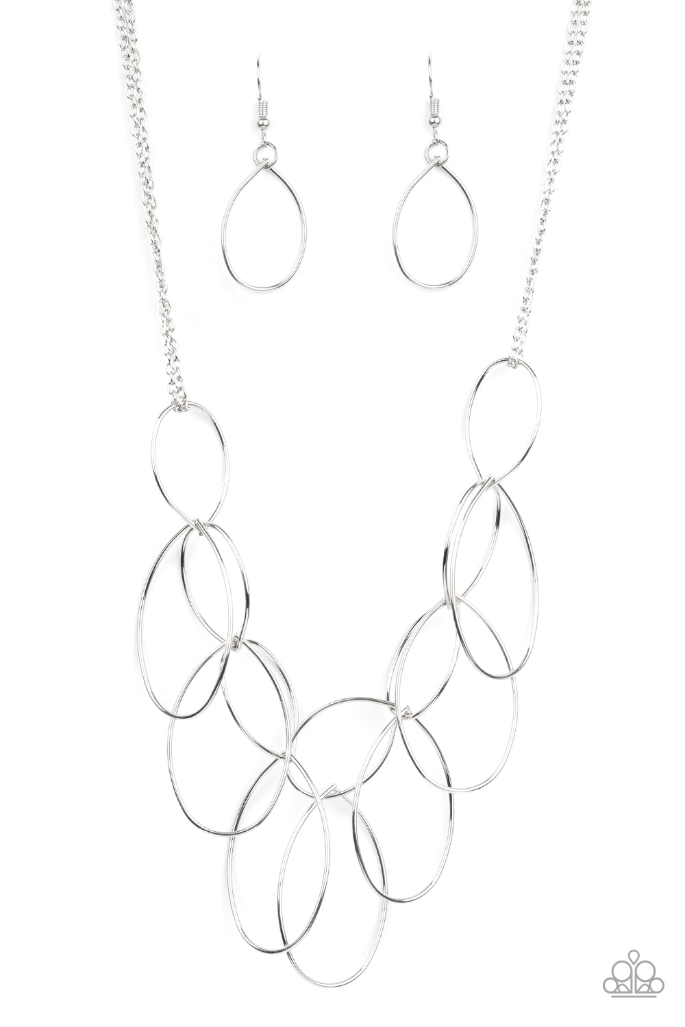 Top-Tear Fashion-Silver Necklace Set